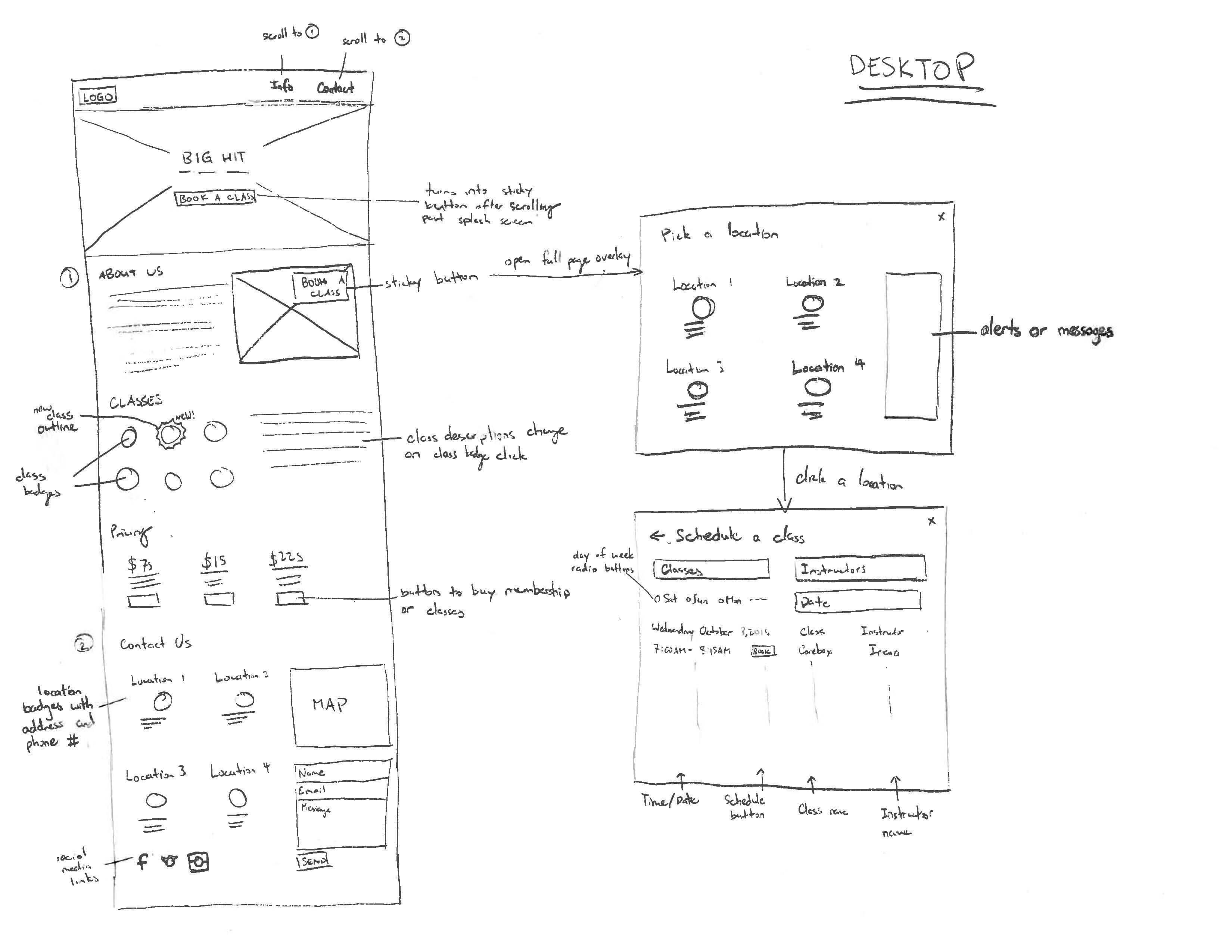 First iteration design.